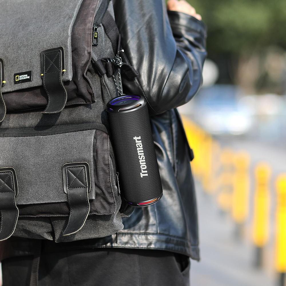 Přenosný Bluetooth reproduktor Tronsmart T7 Lite 24W, vodotěsný IPX7, baterie 4000 mAh, Bluetooth 5.3, černý