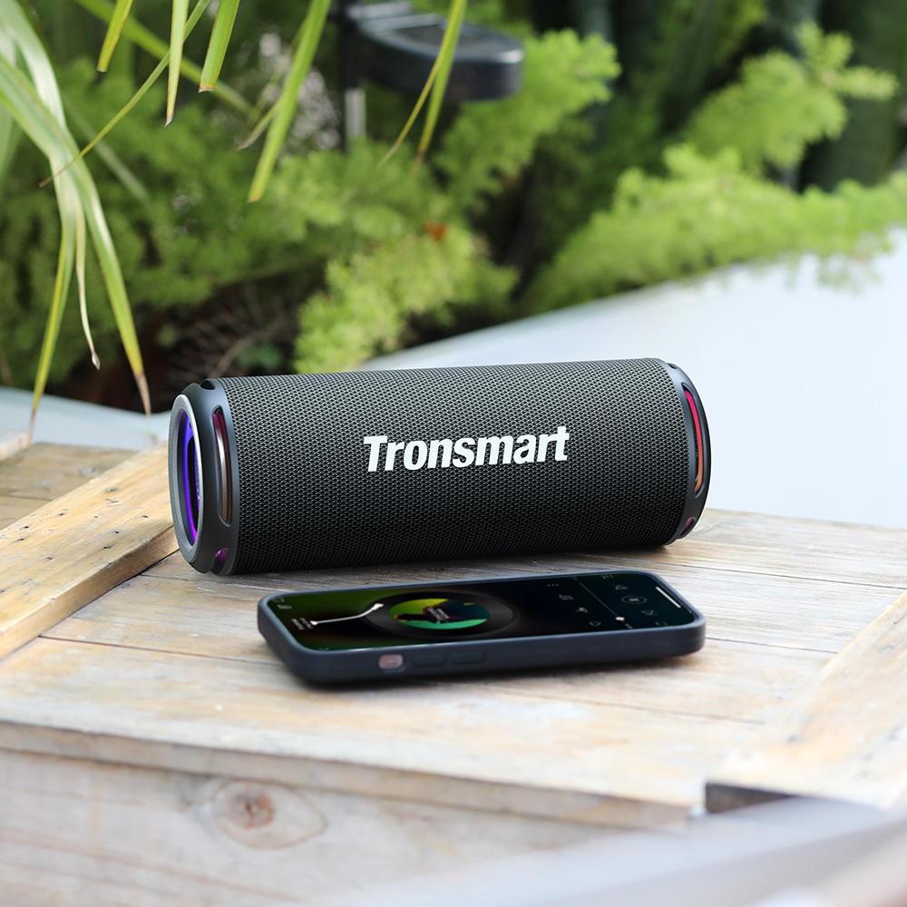 Přenosný Bluetooth reproduktor Tronsmart T7 Lite 24W, vodotěsný IPX7, baterie 4000 mAh, Bluetooth 5.3, černý