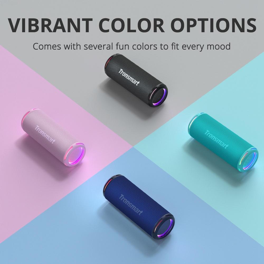Přenosný Bluetooth reproduktor Tronsmart T7 Lite 24W, vodotěsný IPX7, baterie 4000 mAh, Bluetooth 5.3, černý