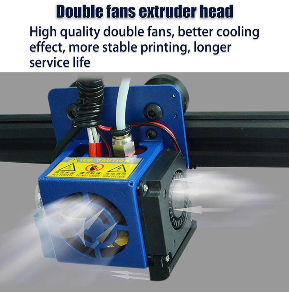 3D tiskárna TRONXY XY-2 Pro Titan, titanový extruder, detekce vybití filamentu, ultratiché obnovení tisku, 255x255x245 mm