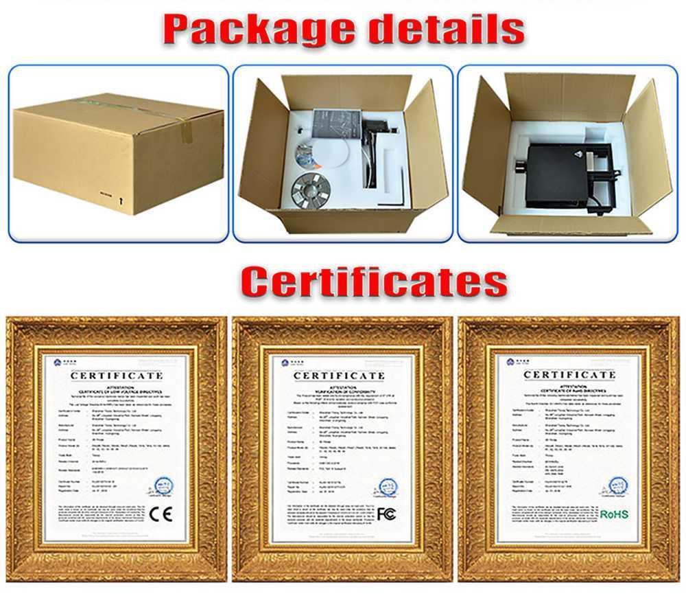 3D tiskárna TRONXY XY-2 Pro Titan, titanový extruder, detekce vybití filamentu, ultratiché obnovení tisku, 255x255x245 mm