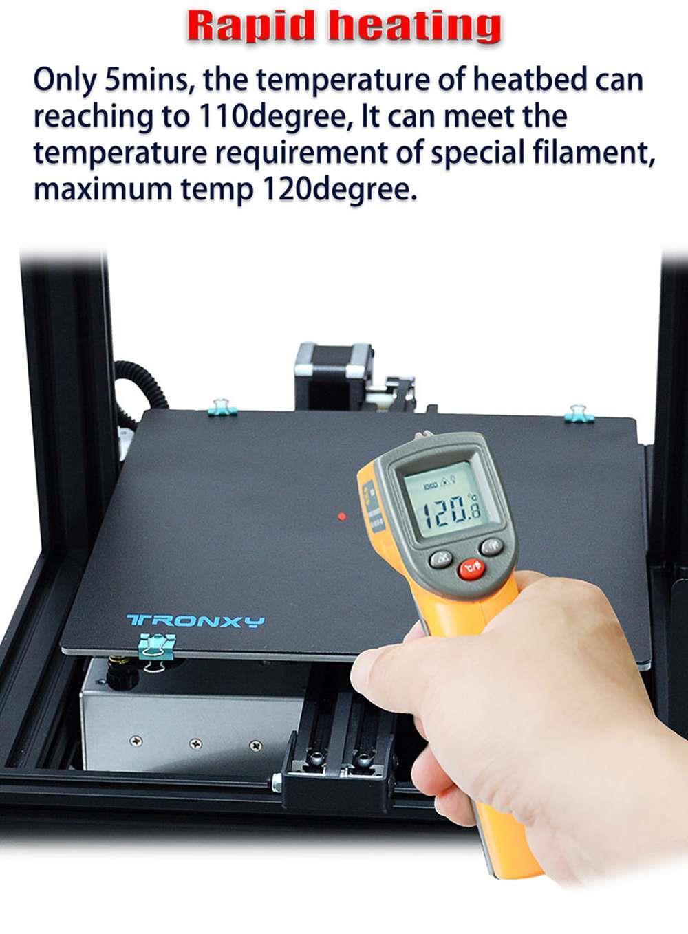 3D tiskárna TRONXY XY-2 Pro Titan, titanový extruder, detekce vybití filamentu, ultratiché obnovení tisku, 255x255x245 mm