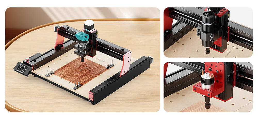 TWO TREES 800W 30 000 ot./min. frézka na dřevo, šest rychlostí, pro řadu TTC450