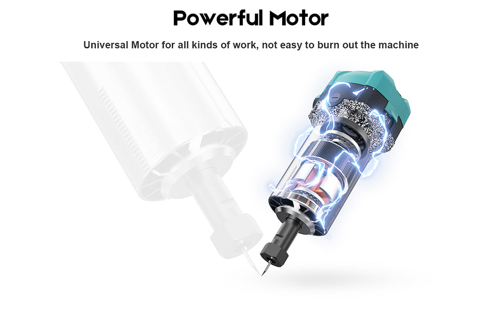 TWO TREES 800W 30 000 ot./min. frézka na dřevo, šest rychlostí, pro řadu TTC450