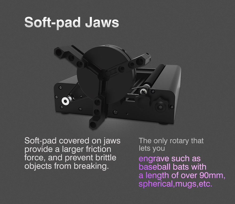 Rotační modul s rotačním upínacím sklíčidlem TWO TREES TR2 Pro Rotary 4 v 1