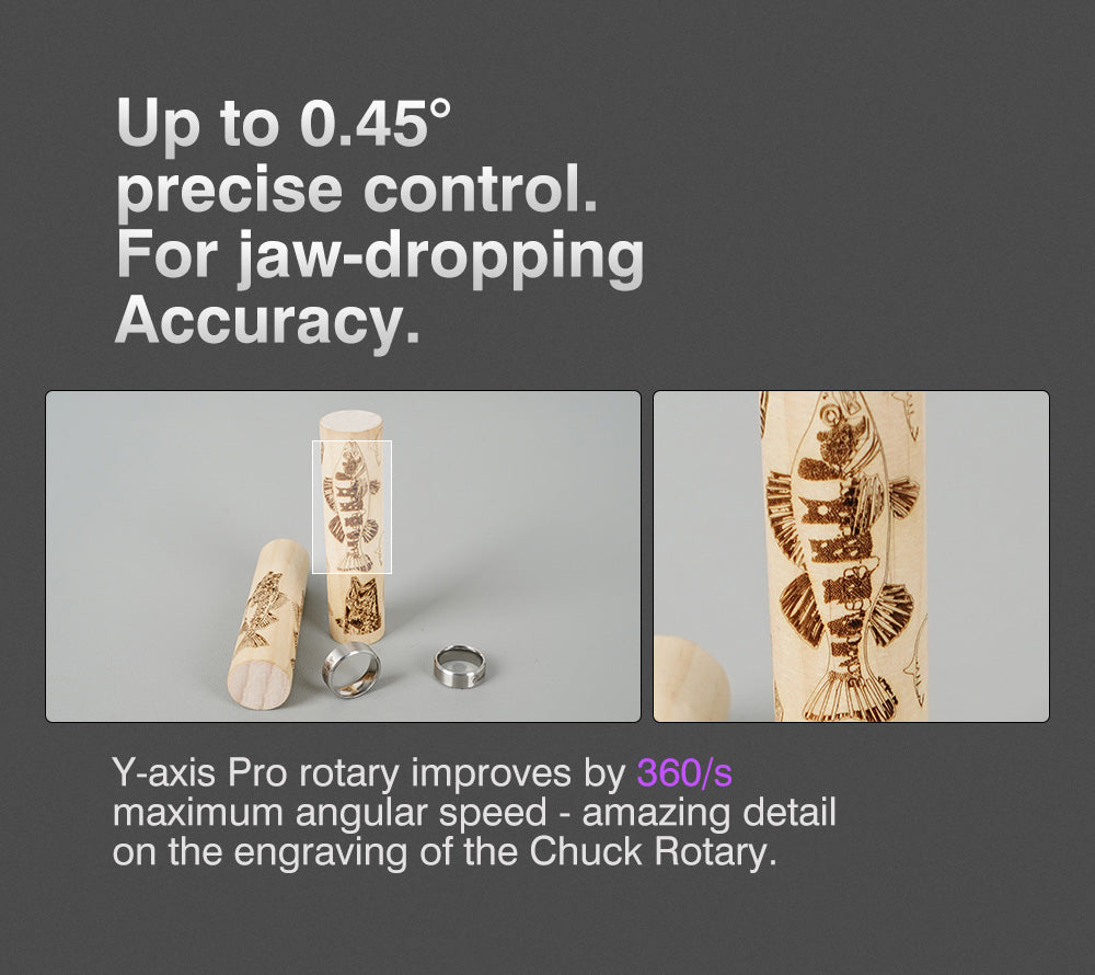 Rotační modul s rotačním upínacím sklíčidlem TWO TREES TR2 Pro Rotary 4 v 1