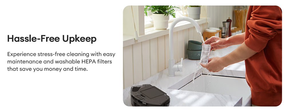 Robotický vysavač Ultenic T10 Lite s LiDAR navigací, sací tlak 4500 Pa, samovyprazdňování, Matrix Clean, doba provozu až 180 minut, 2l nádoba na prach, ovládání pomocí aplikace/Alexa/Siri/IFTTT, pro všechny podlahy a zvířecí chlupy