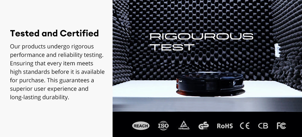 Robotický vysavač Ultenic T10 Lite s LiDAR navigací, sací tlak 4500 Pa, samovyprazdňování, Matrix Clean, doba provozu až 180 minut, 2l nádoba na prach, ovládání pomocí aplikace/Alexa/Siri/IFTTT, pro všechny podlahy a zvířecí chlupy