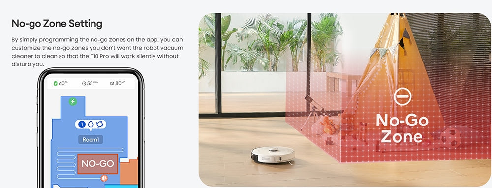 Robotický vysavač Ultenic T10 Pro se samovyprazdňovací stanicí, sacím tlakem 4000 Pa, dvojitým vytíráním SpinPower, sáčkem o objemu 3,3 l, navigací Lidar, funkcí Carpet Boost, baterií 5200 mAh, max. výdrží 200 minut, ovládáním pomocí aplikace/hlasem