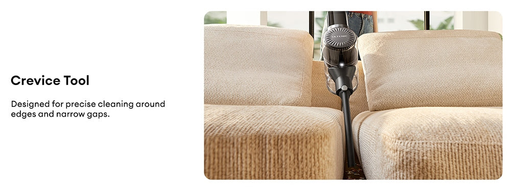 Bezdrátový vysavač Ultenic U12 Vesla, sací tlak 30 kPa, motor 450 W, nádoba na prach 1 l, doba provozu až 45 minut, vyjímatelná baterie, LED světlomety