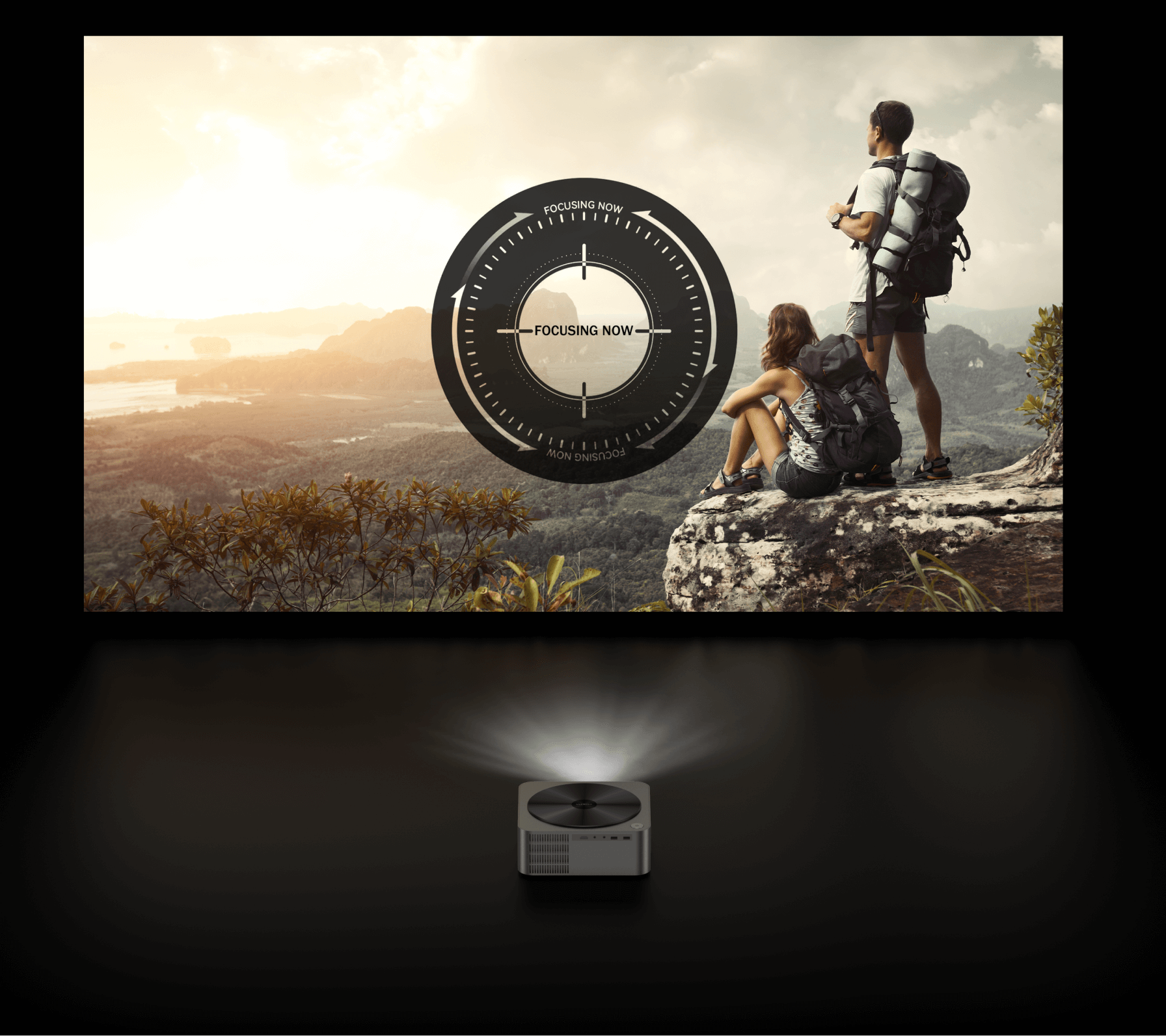 Projektor Ultimea Apollo P40 s nativním rozlišením 1080P LCD