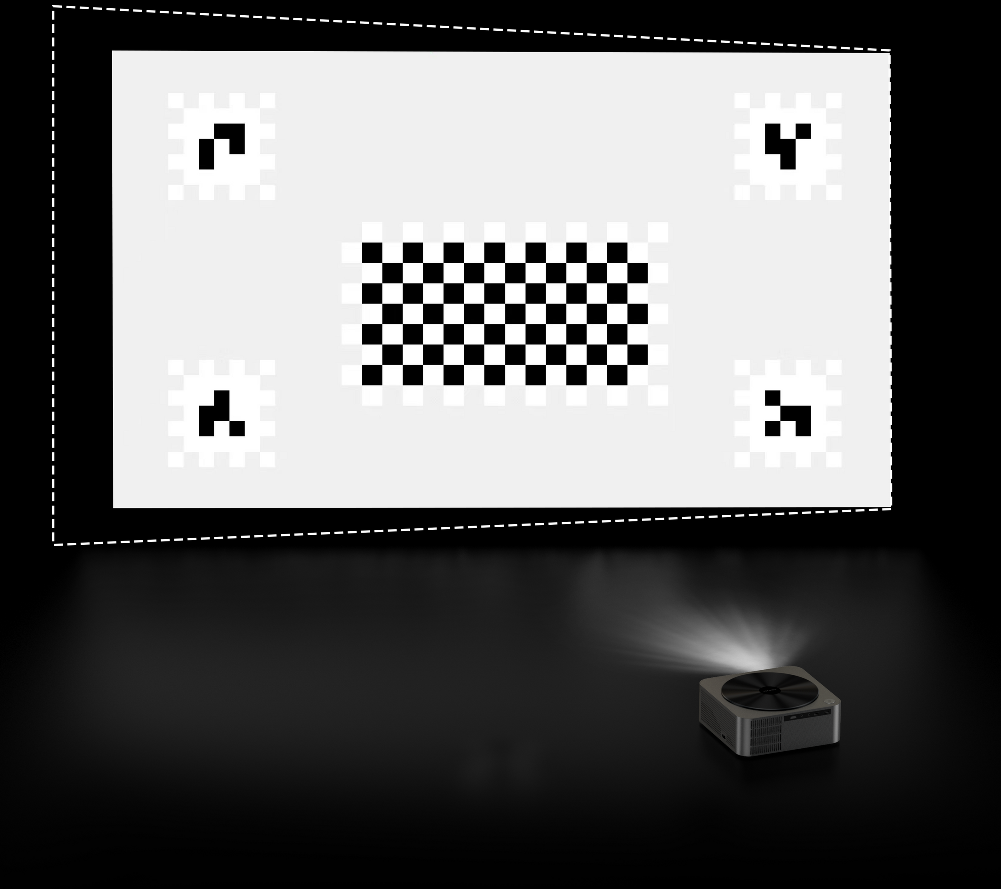 Projektor Ultimea Apollo P40 s nativním rozlišením 1080P LCD