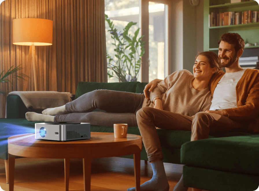 Projektor Ultimea Apollo P40 s nativním rozlišením 1080P a 700 lumeny