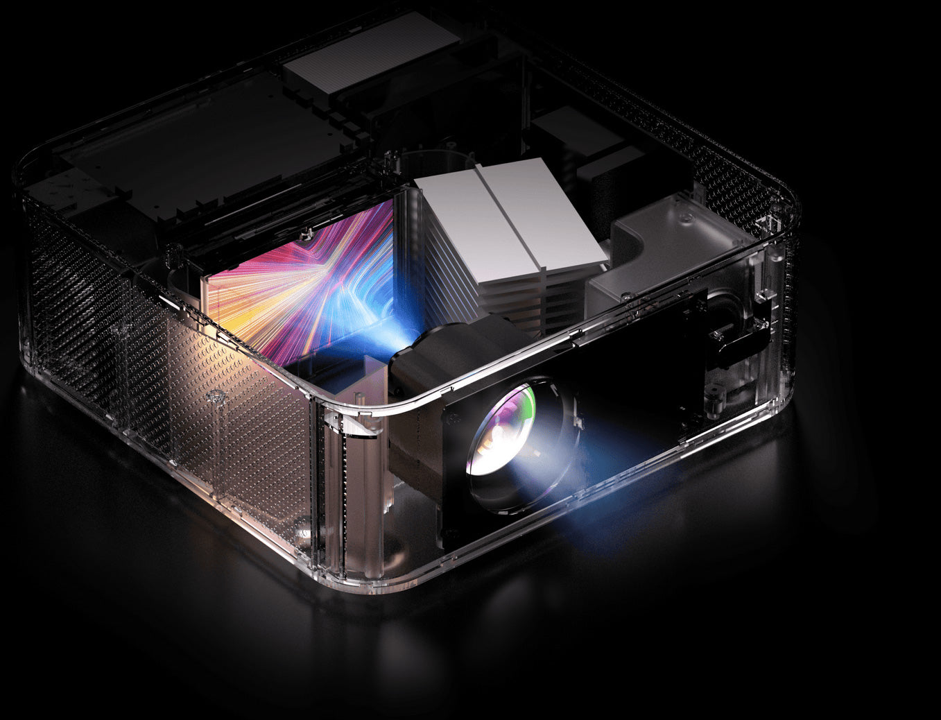 Projektor Ultimea Apollo P40 s nativním rozlišením 1080P LCD