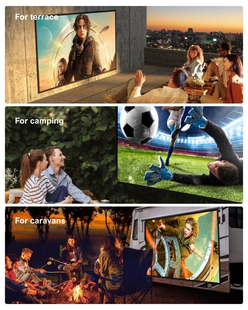 Projekční plátno Ultimea Photon E-ALR 100 palců, zesílení 2,0, pozorovací úhel 120°