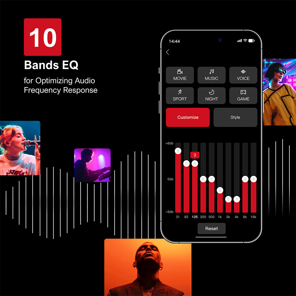 Soundbar Ultimea Solo B30 Pro, 2.1 kanálový, vestavěný 3'' subwoofer, špičkový výkon 120 W, 10pásmový ekvalizér, 121 přednastavených ekvalizérů, Bluetooth 5.3, ovládání aplikací