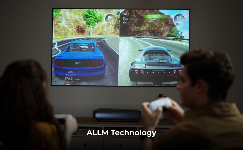 Laserový televizor Ultimea Thor T60, 4000 ANSI, Dolby Atmos a Dolby Vision, nativní rozlišení 4K, HDR 10, kontrast 4000:1, 8bodová kalibrace, Android TV 11 – zástrčka EU