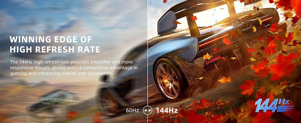 Přenosný herní monitor UPERFECT K118 18'', obnovovací frekvence 144 Hz, rozlišení 2560x1600 QHD IPS, kontrastní poměr 1000:1, FreeSync, HDR, 100% DCI-P3, vestavěný reproduktor, doba odezvy 9 ms, nízká hladina modrého světla, držák VESA, 1* Mini HDMI, 1* Type-C, 1* audio jack – zástrčka EU