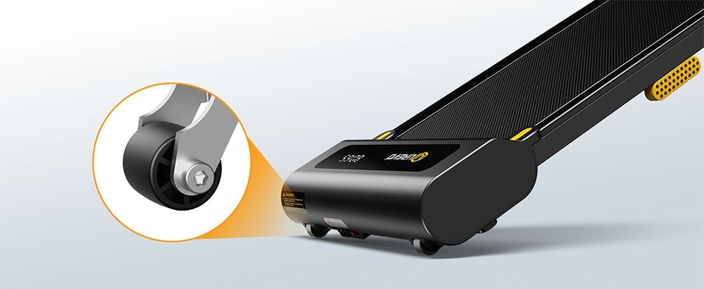 Běžecký pás UREVO URTM022 Spacewalk 1 Lite, maximální rychlost 1–6 km/h, běžecká plocha 102,4*40 cm, maximální nosnost 120 kg, dálkové ovládání