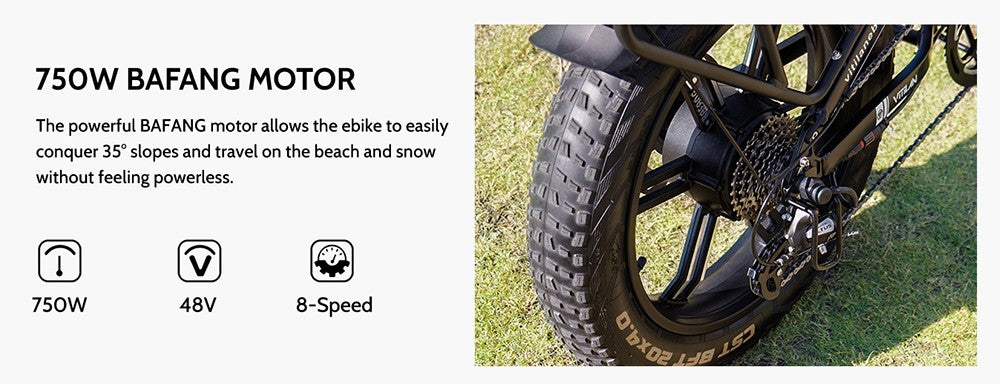 Skládací elektrické kolo Vitilan I7 Pro 2.0, 20*4,0palcové tlusté pneumatiky, 750W motor Bafang 48V 20Ah, vyměnitelná baterie, maximální rychlost 45 km/h, dojezd 80-100 km, Shimano 8 rychlostí, vzduchové odpružení, přední vidlice, hydraulická kotoučová brzda, LCD displej - bílá