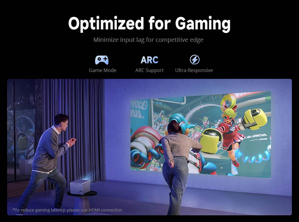 [Netflix 1080P] Projektor WANBO DaVinci 1 Pro, Android 11, 600 ANSI lumenů, HDR 10, 5G WiFi Bluetooth, automatické ostření/automatická korekce lichoběžníkového zkreslení/automatické přizpůsobení obrazu/vyhýbání se překážkám, předinstalované YouTube/Disney/Prime Video