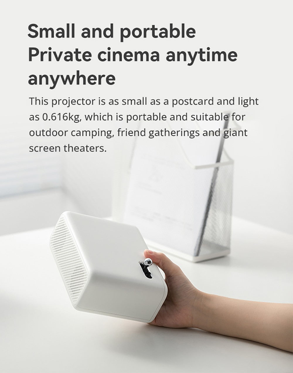 WANBO MINI LCD projektor, multimediální verze, zástrčka EU