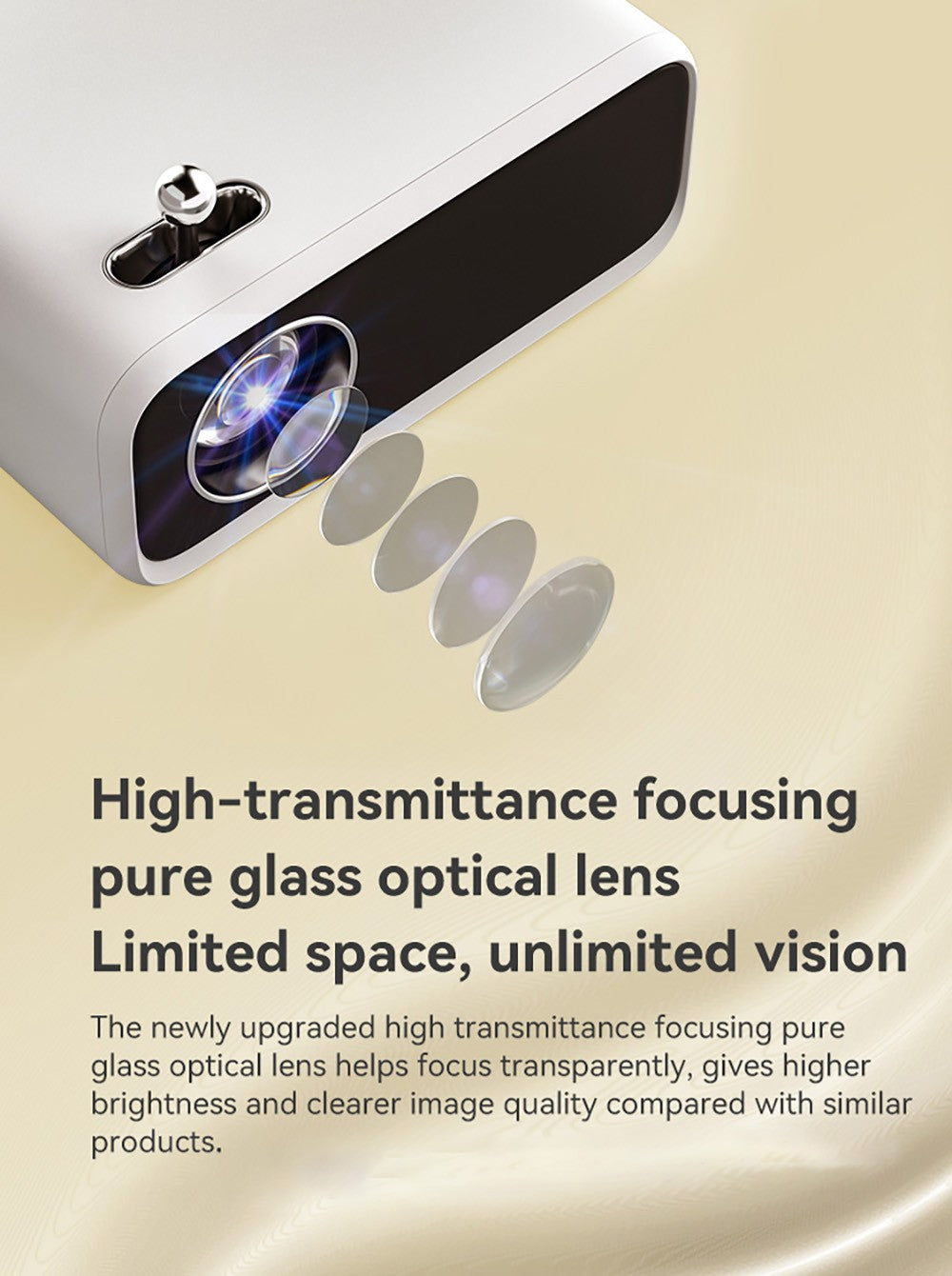 WANBO MINI LCD projektor, multimediální verze, zástrčka EU