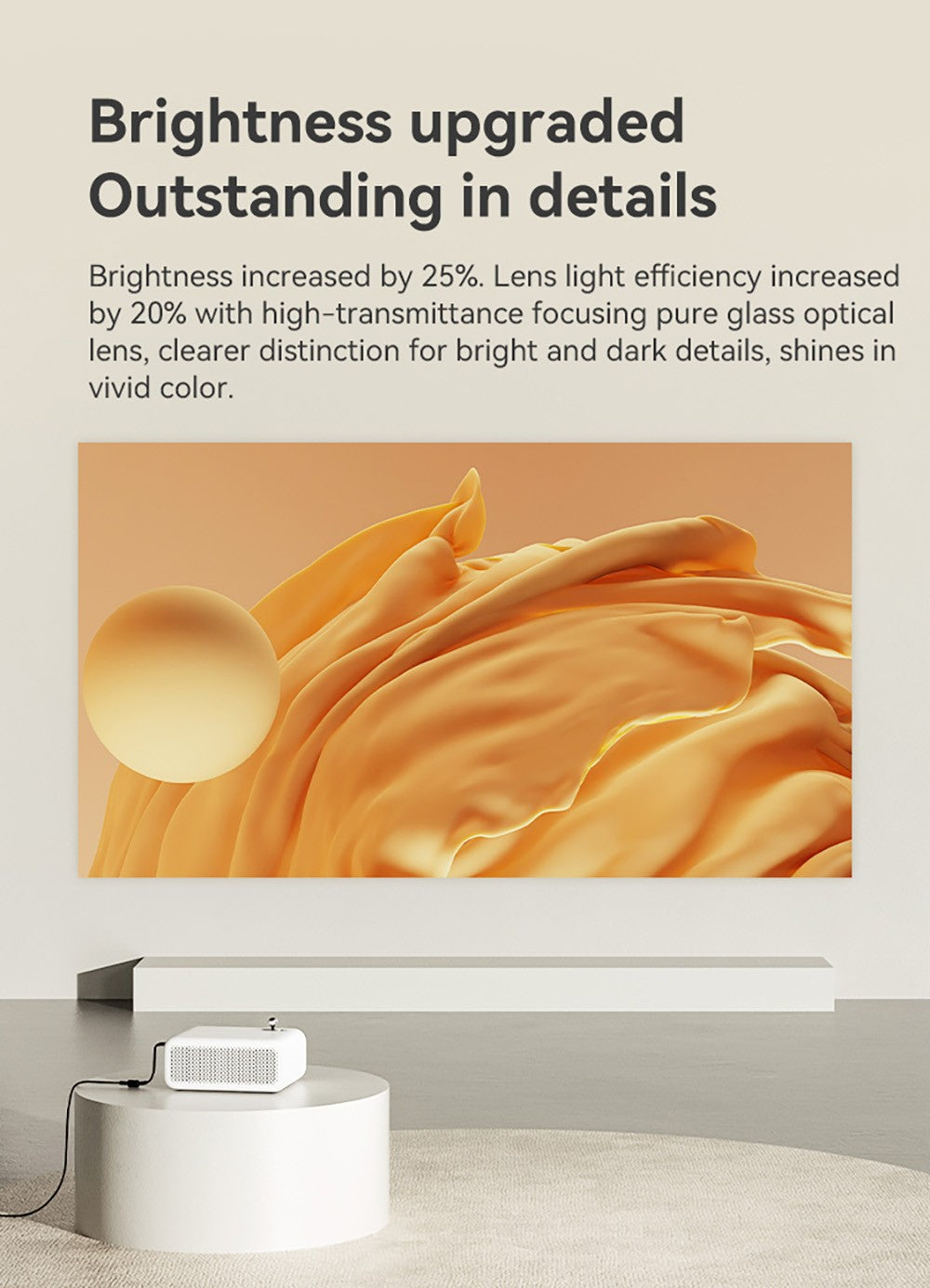 WANBO MINI LCD projektor, multimediální verze, zástrčka EU