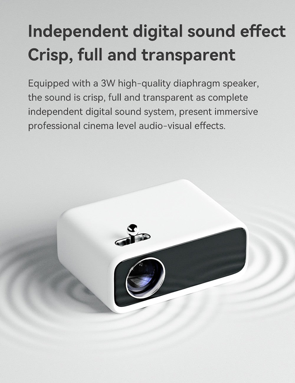 WANBO MINI LCD projektor, multimediální verze, zástrčka EU