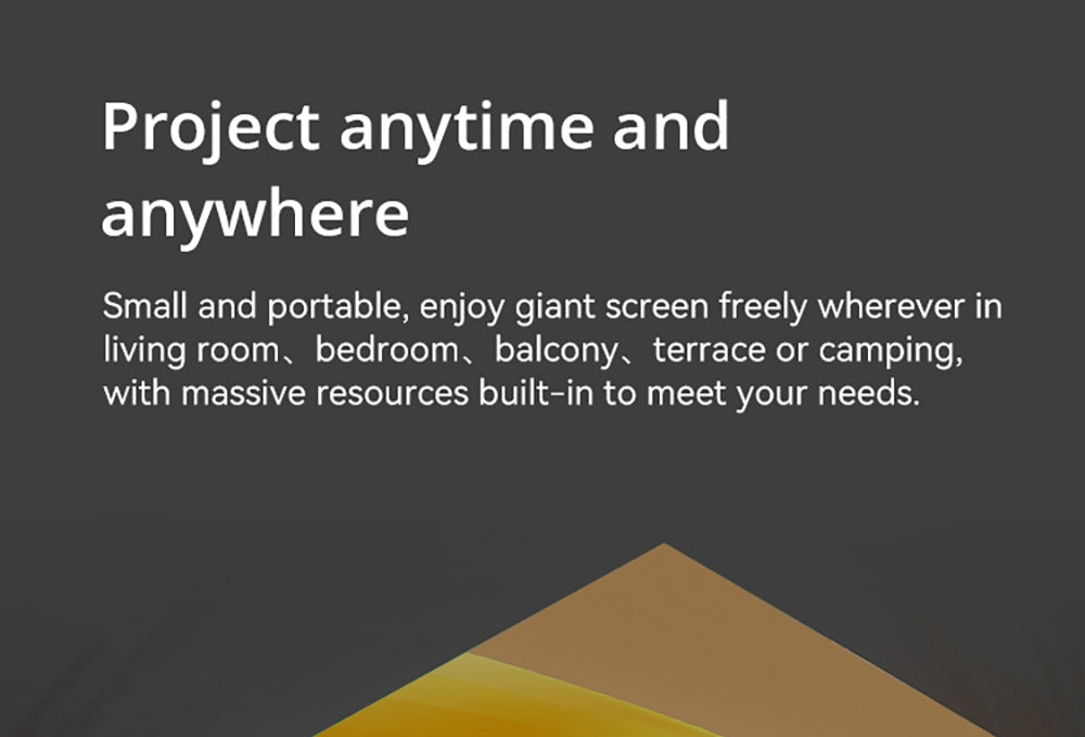 Projektor WANBO Mini Pro, Android 9.0, čtyřbodová korekce lichoběžníkového zkreslení - zástrčka EU