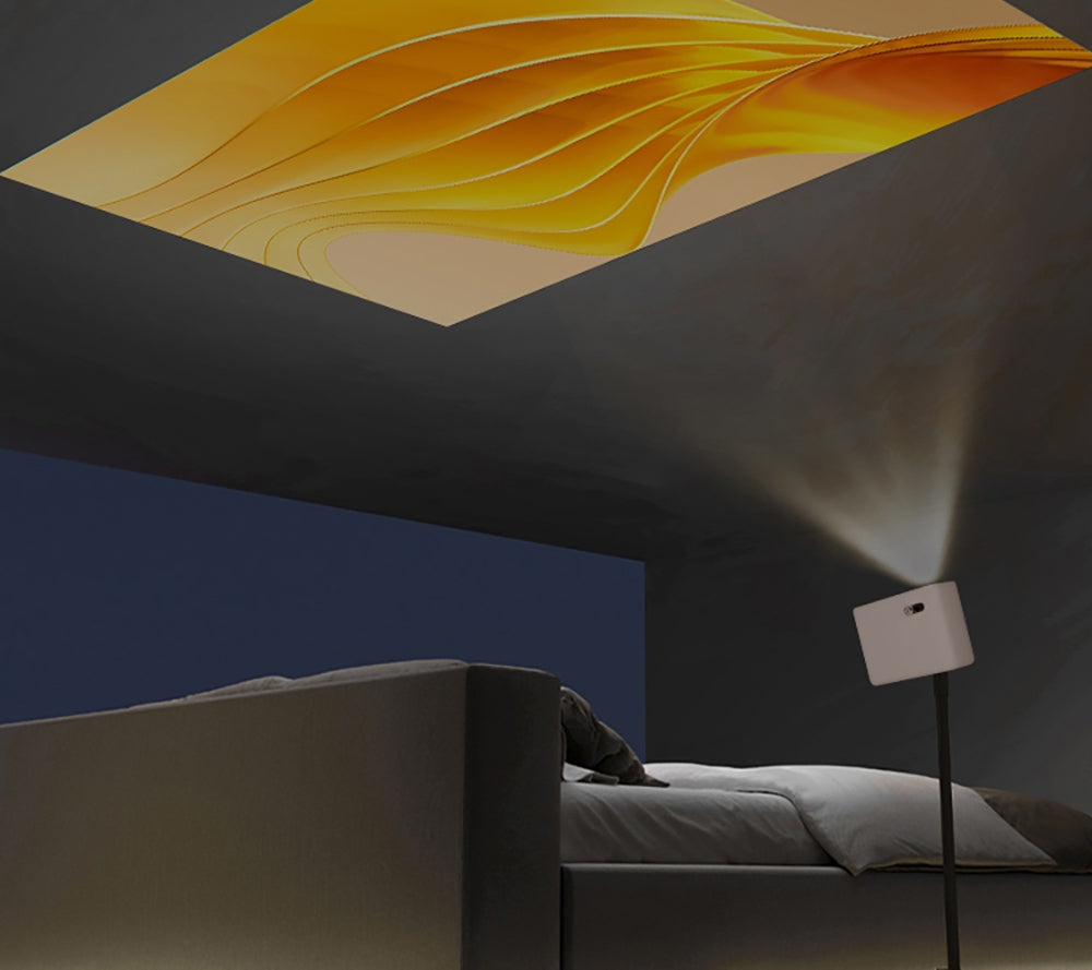 Projektor WANBO Mini Pro, Android 9.0, čtyřbodová korekce lichoběžníkového zkreslení - zástrčka EU