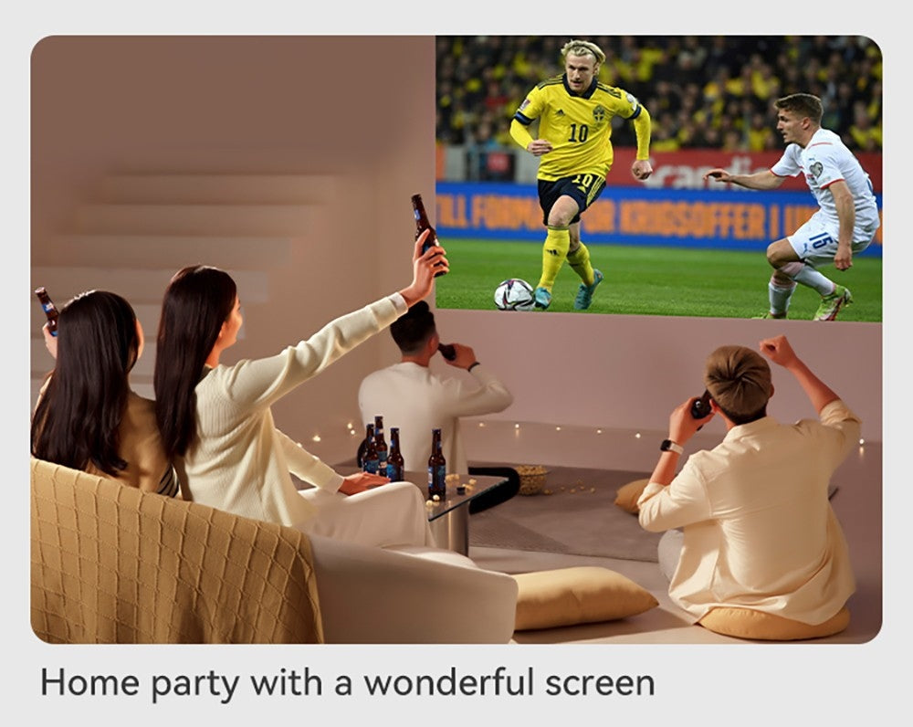 Projektor WANBO Mini Pro, Android 9.0, čtyřbodová korekce lichoběžníkového zkreslení - zástrčka EU