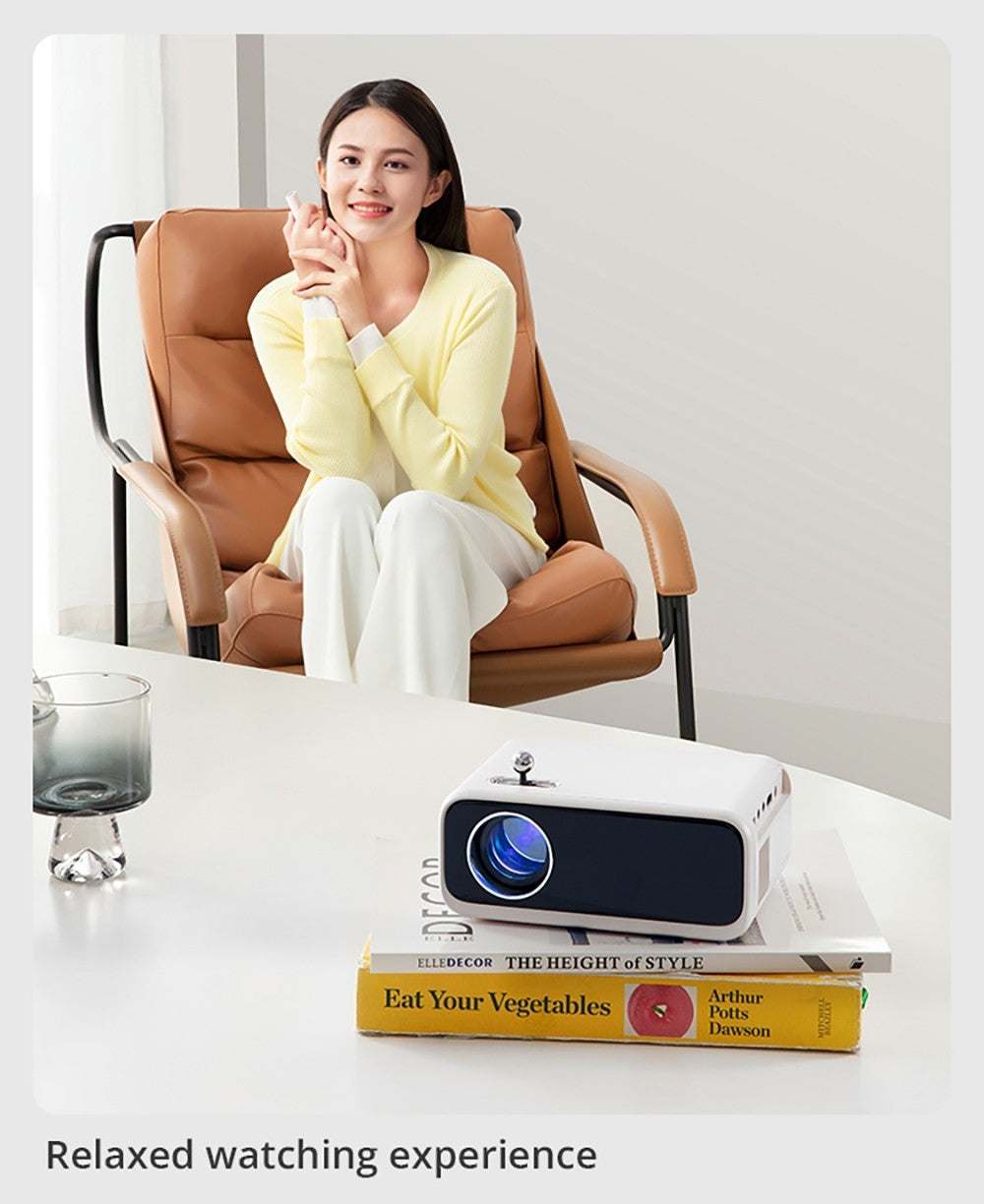 Projektor WANBO Mini Pro, Android 9.0, čtyřbodová korekce lichoběžníkového zkreslení - zástrčka EU