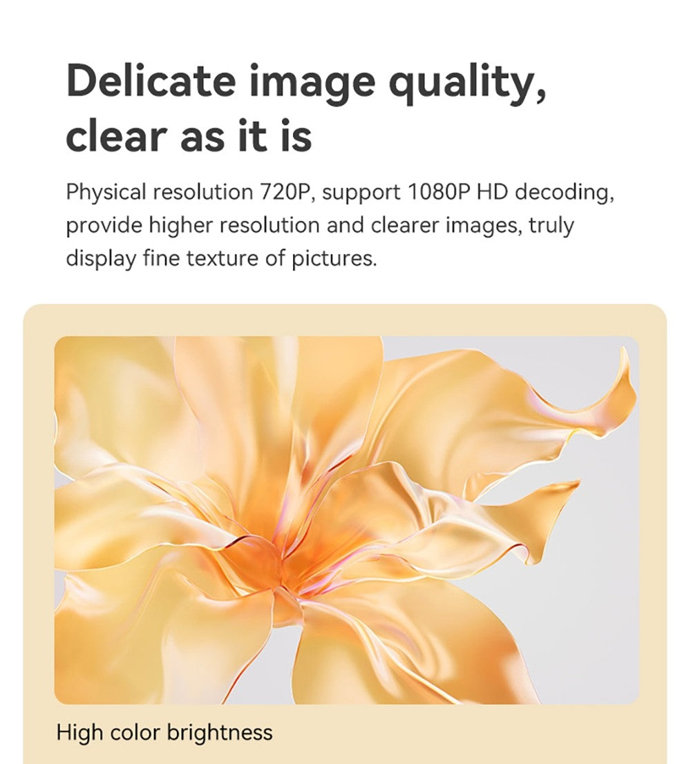 Projektor WANBO Mini Pro, Android 9.0, čtyřbodová korekce lichoběžníkového zkreslení - zástrčka EU