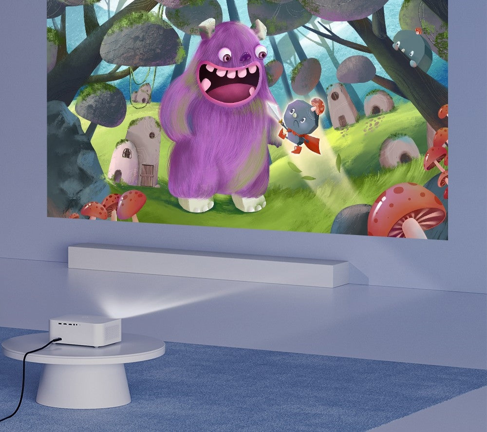 Projektor WANBO X2 Pro, dvoupásmový Wifi 6, Bluetooth 5.0, Android 9.0 - zástrčka EU