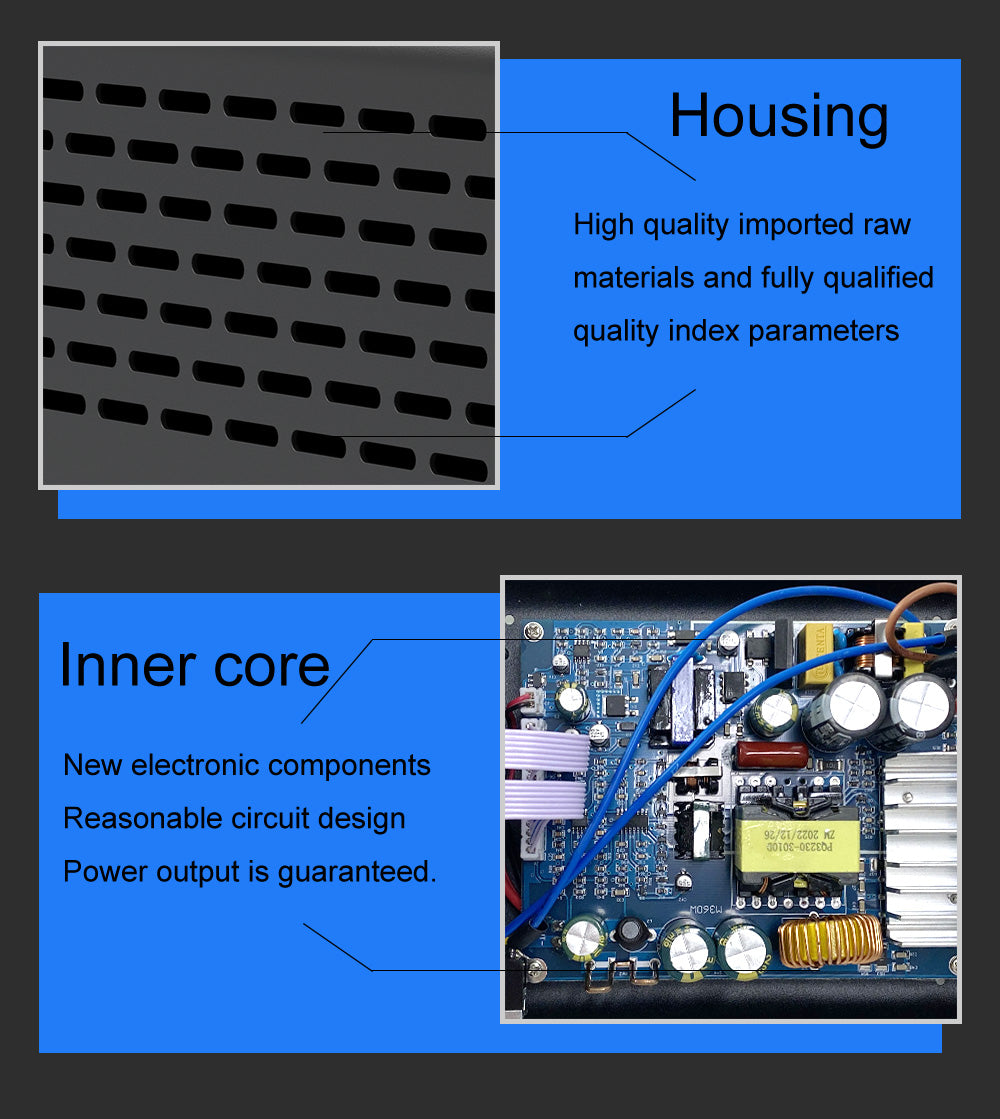 Nastavitelný regulovaný stejnosměrný napájecí zdroj WANPTEK TPS605, 60V 5A, nastavení enkodéru, rychlé nabíjení přes USB typu C, 4místný displej, nízký šum, přepínání A/V, ventilátor, bílý - zástrčka EU