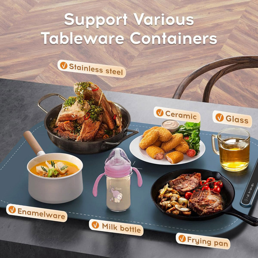 Elektrický ohřívací tác Willing BW614, výkon 250 W, 3 teplotní nastavení, snadné čištění s nanomateriálem, automatické vypnutí