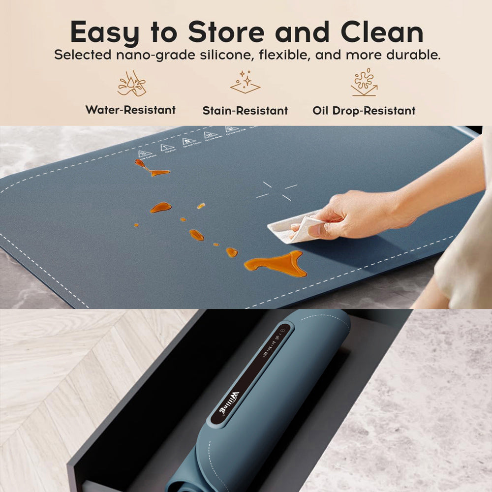 Elektrický ohřívací tác Willing BW614, výkon 250 W, 3 teplotní nastavení, snadné čištění s nanomateriálem, automatické vypnutí