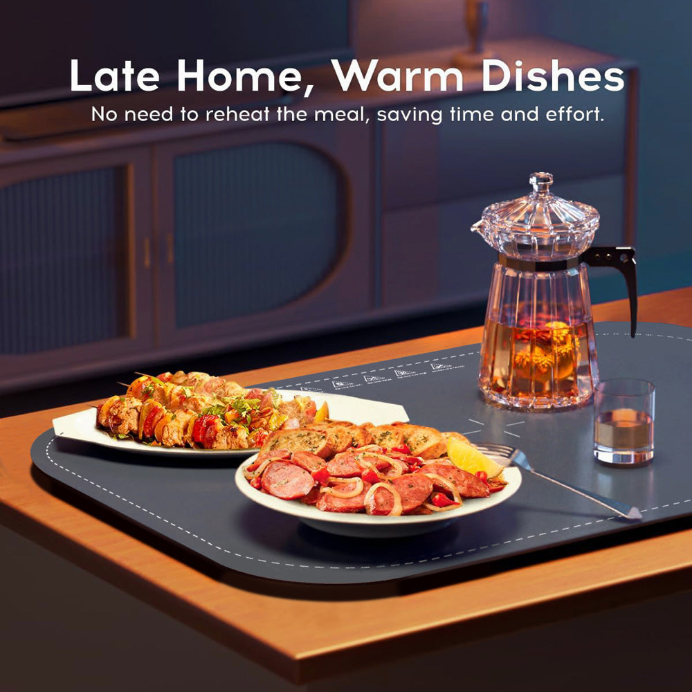 Elektrický ohřívací tác Willing BW614, výkon 250 W, 3 teplotní nastavení, snadné čištění s nanomateriálem, automatické vypnutí