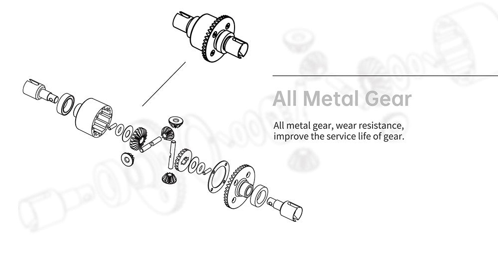 Wltoys 124008 RC závodní auto 60km/h 1300mAh - 2 baterie