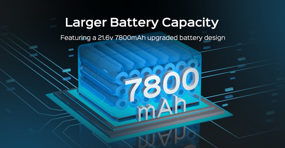 Bezdrátový bazénový robotický vysavač WYBOT C1 MAX s aplikací, doba provozu 180–240 minut, 3 režimy čištění, lezení po stěně, sací výkon 65 W, plocha až 2152 čtverečních stop, šedý