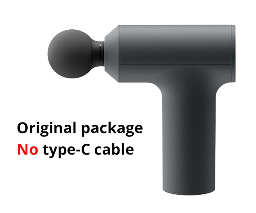 Xiaomi Mijia Mini elektrická masážní pistole 2C, masážní přístroj na uvolnění svalů, přenosná masážní pistole na obličej - tmavě šedá