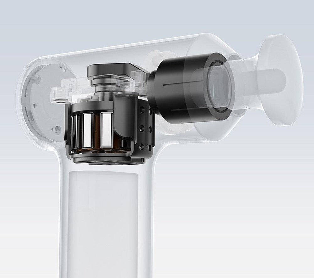 Xiaomi Mijia Mini elektrická masážní pistole 2C, masážní přístroj na uvolnění svalů, přenosná masážní pistole na obličej - tmavě šedá