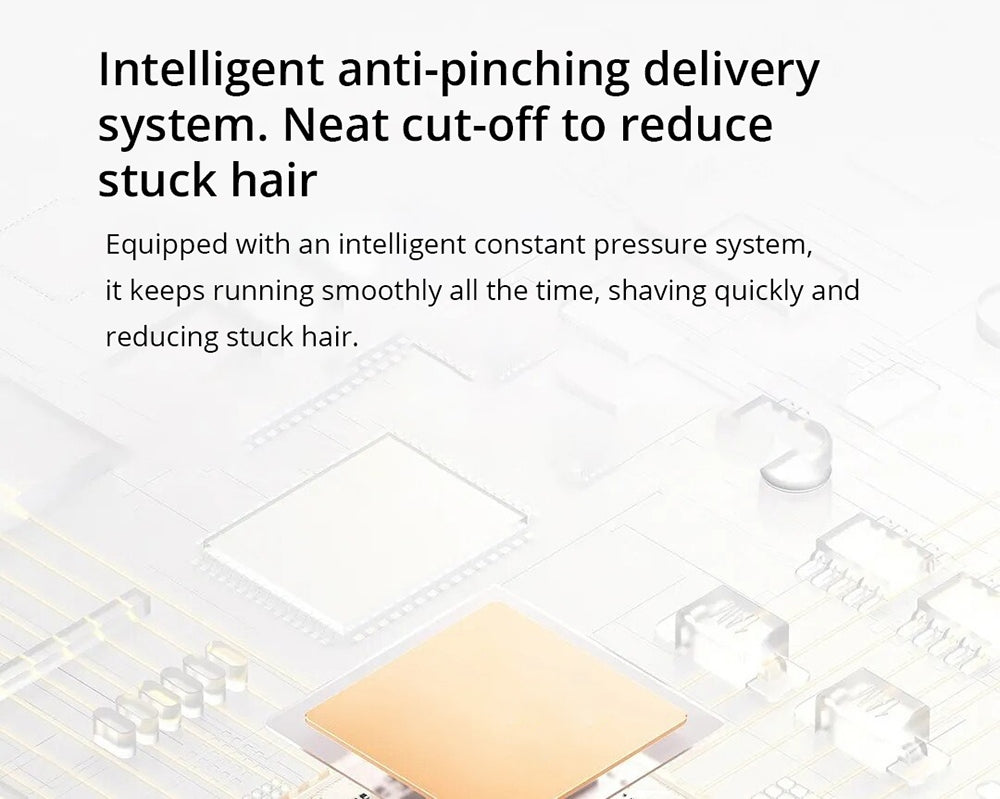 Zastřihovač vlasů Xiaomi Mijia Hair Clipper 2, dobíjecí, dvourychlostní ovládání, vysoce tvrdá čepel, výdrž až 180 minut, digitální displej, vodotěsnost IPX7