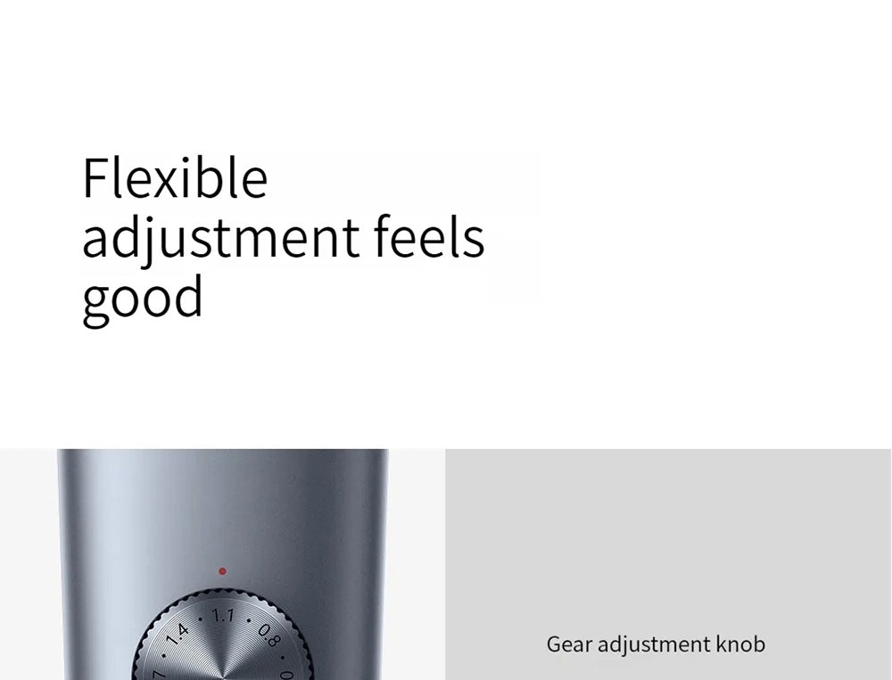 Zastřihovač vlasů Xiaomi Mijia Hair Clipper 2, dobíjecí, dvourychlostní ovládání, vysoce tvrdá čepel, výdrž až 180 minut, digitální displej, vodotěsnost IPX7