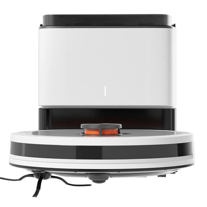 ROIDMI EVE CC Robot Vacuum Cleaner, Automatic Dust Collection, 2-in-1 Vacuuming Mopping, 3800Pa Powerful Suction, LDS Laser Navigation, 3200mAh Battery, 180Mins Runtime, 260ML Dust Box, APP Control