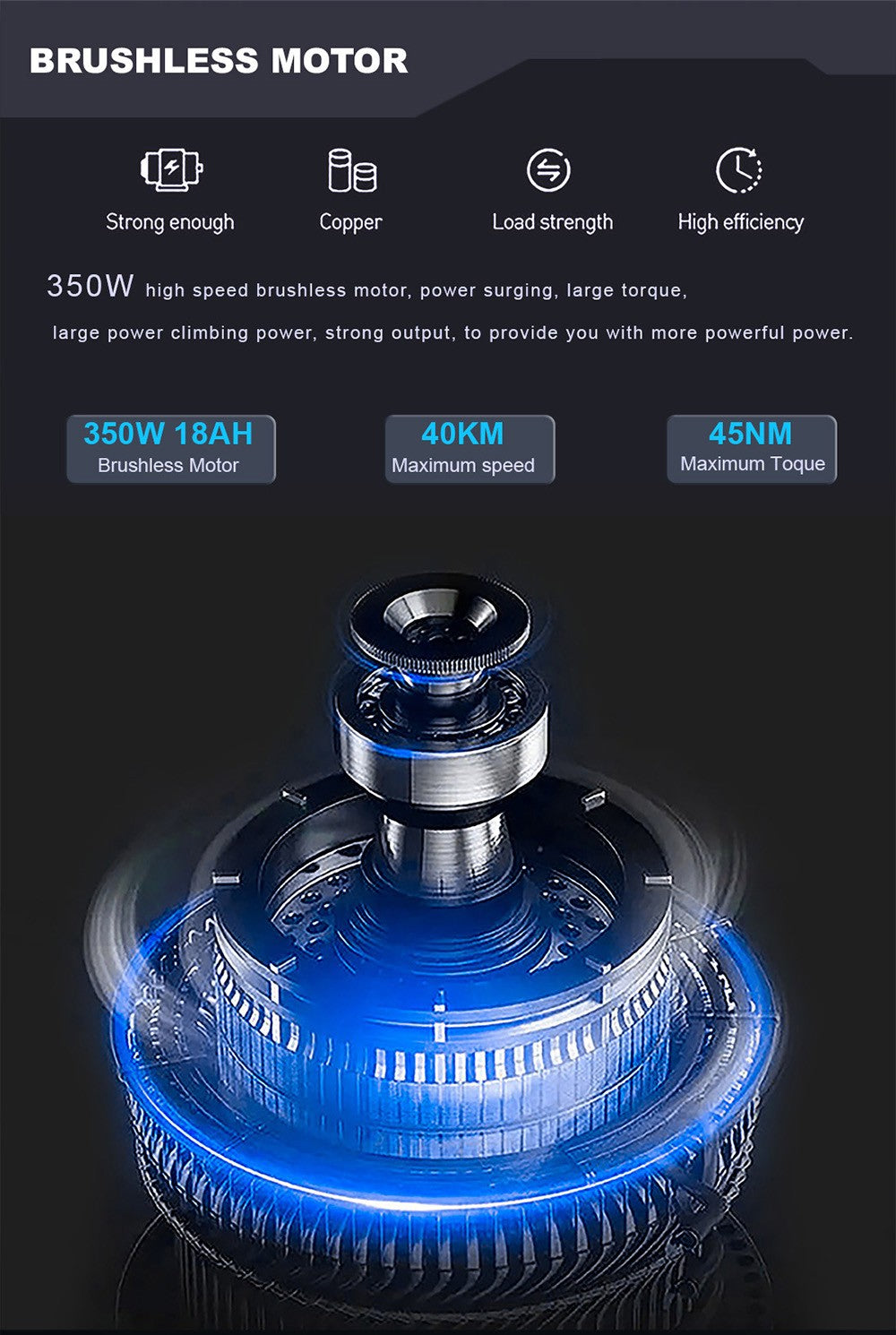 Elektrokolo YAMALI FXH-006, motor 350 W, baterie 48 V 18 Ah, tlusté pneumatiky 20*4 palce, maximální rychlost 40 km/h, dojezd 50 km, Shimano 7 rychlostí, přední a zadní mechanické kotoučové brzdy, Shimano 7 rychlostí, LCD displej - černé