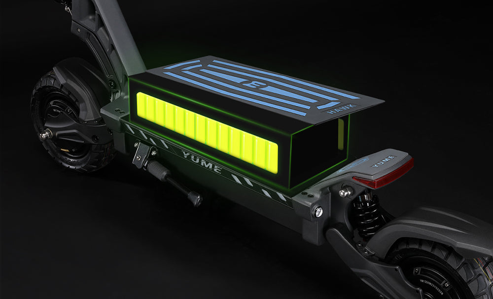 Elektrická koloběžka YUME HAWK, 10x3,15