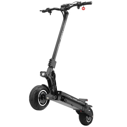 YUME HAWK Pro Electric Scooter, 10x4.5&quot; Tubeless Road Tires 3000W*2 Motor 60V 30Ah Battery 80km/h Max Speed 100km Max Range 3 Gears Shift System Disc Brake Adjustable Hydraulic Suspension NFC APP Control