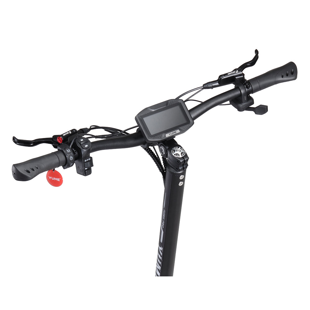 YUME HAWK Pro Electric Scooter, 10x4.5&quot; Tubeless Road Tires 3000W*2 Motor 60V 30Ah Battery 80km/h Max Speed 100km Max Range 3 Gears Shift System Disc Brake Adjustable Hydraulic Suspension NFC APP Control